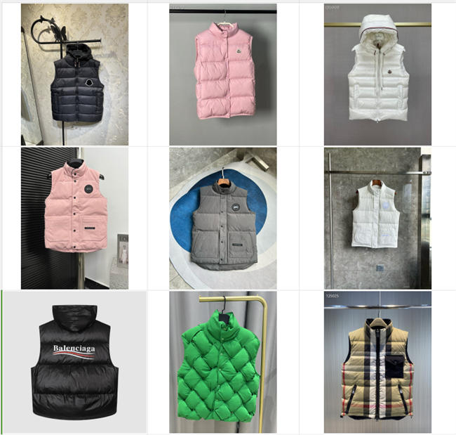 winter vest contact cusT0mer service for detail info