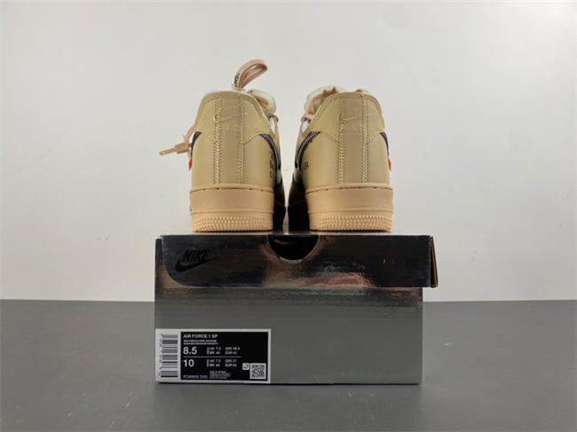 Off-White x Nike Air Force 1 Low “Sesame” FD6900-200