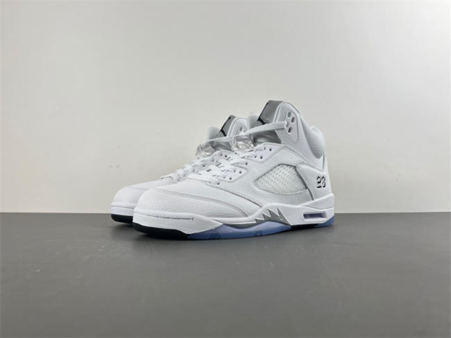 Jordan 5 Retro White Metallic
