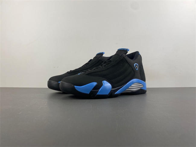 Air Jordan 14 “Black/University Blue” 487471-002