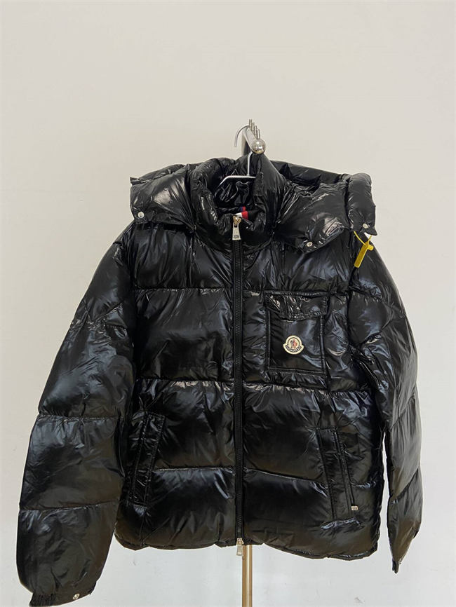 Moncler Black Montbeliard Down Jacket