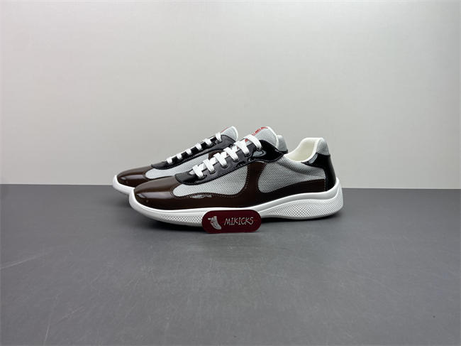 Pra*a Cup Sneakers Black+Brown