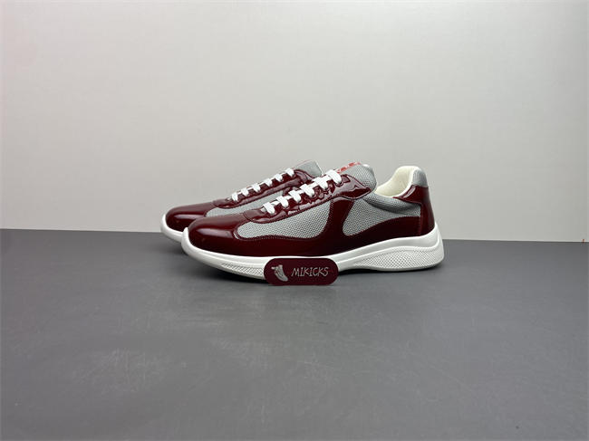 Pra*a Cup Sneakers Burgundy