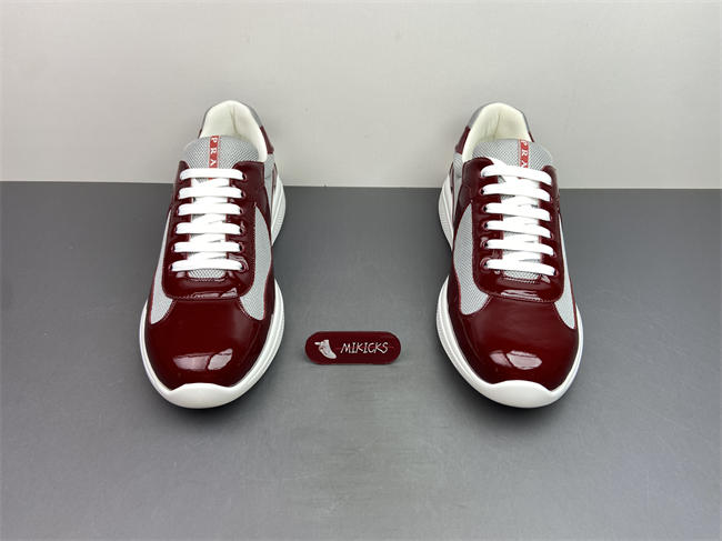 Pra*a Cup Sneakers Burgundy